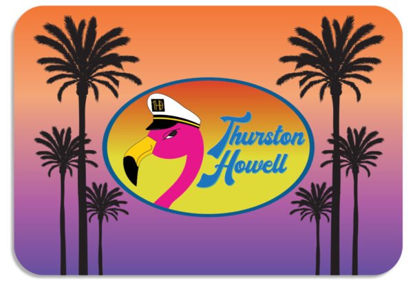 Thurston Howell Yacht Rock Band Sunset Magnet