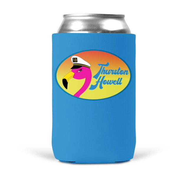 Thurston Howell Yacht Rock Band Blue Logo Koozie