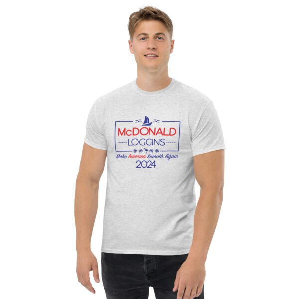 McDonalds/Loggins 2024 Make America Smooth Again Yacht Rock T-Shirt